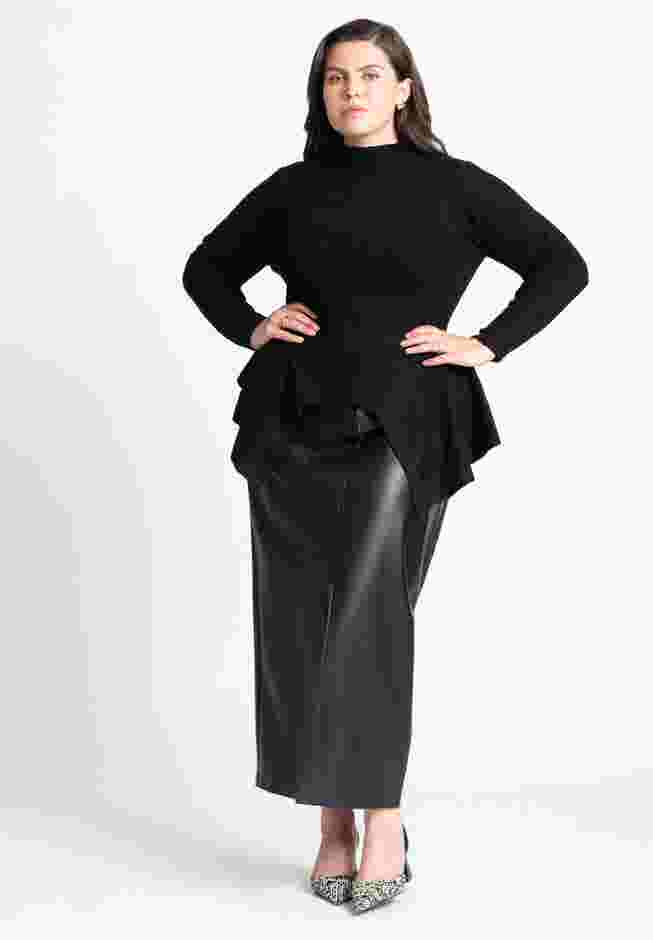 Peplum Sweater image number 2