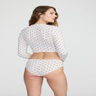 The Cropped Cardigan- Pointelle image number null