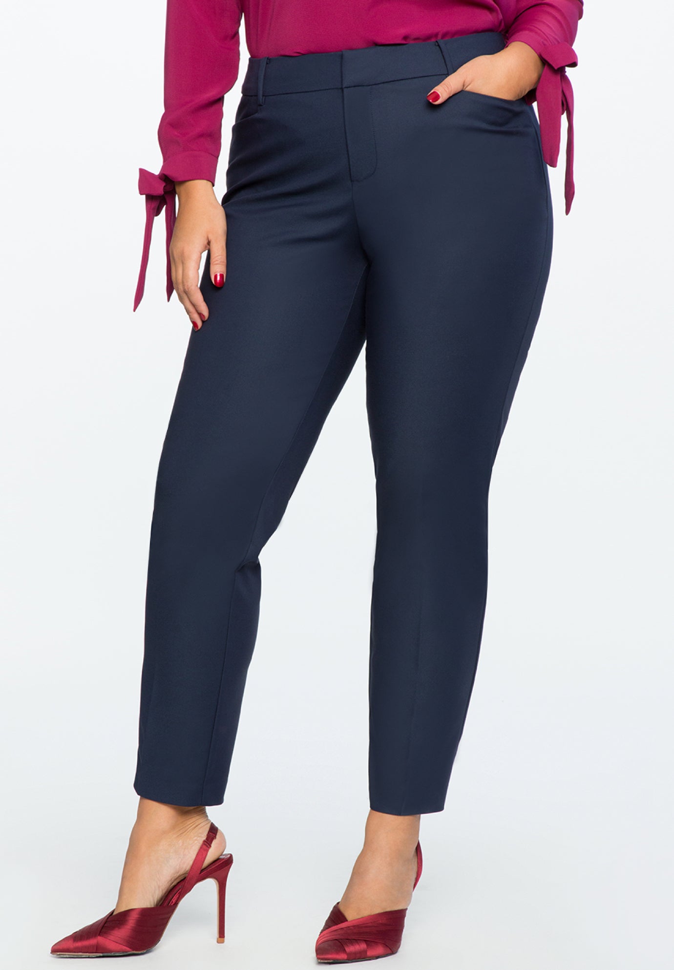 Kady Fit Double-Weave Pant image number 2