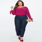 Kady Fit Double-Weave Pant image number null