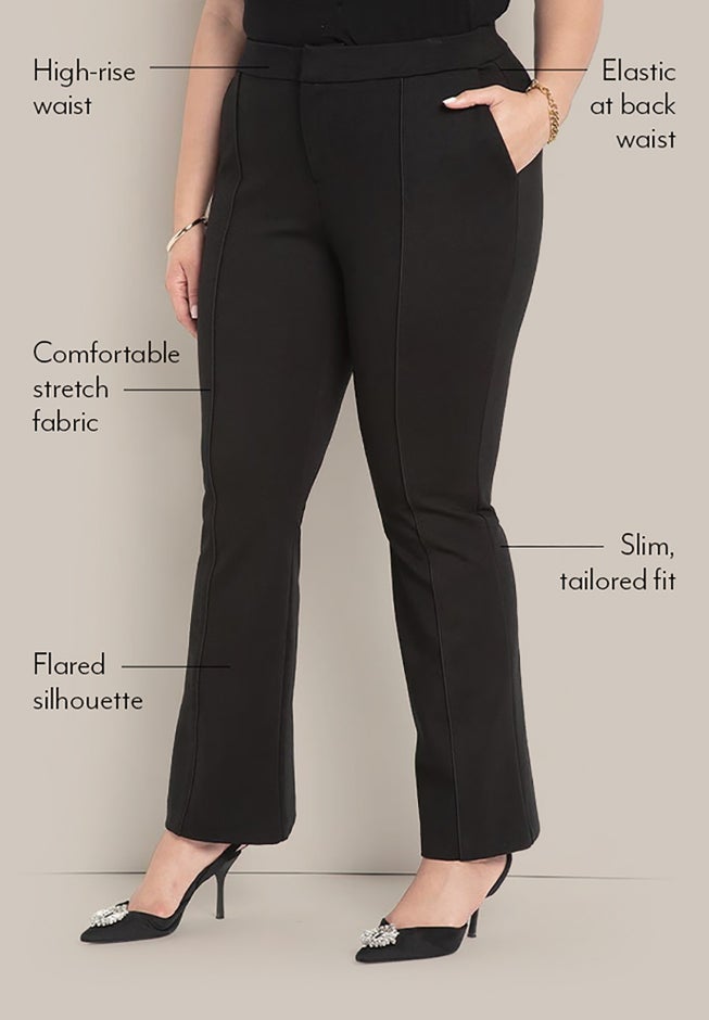 The Ultimate Stretch Flare-Leg Work Pant image number 4