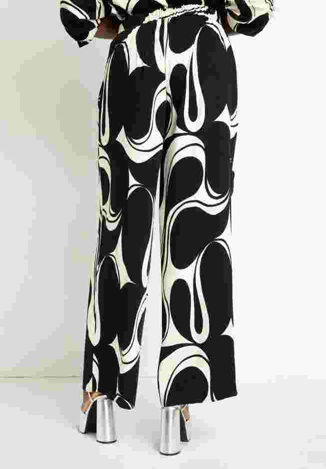 Printed Wide Leg Pant image number 2