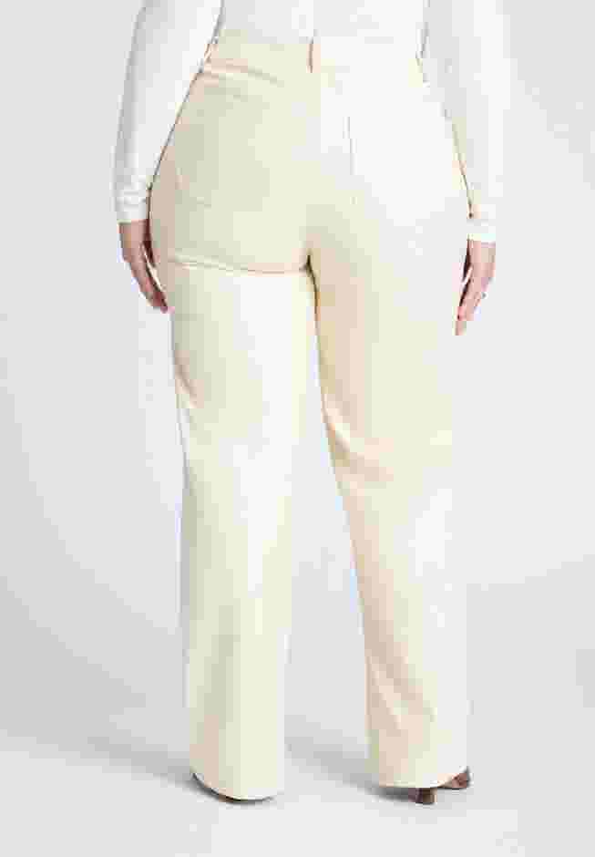 Slit Hem Faux Leather Pant image number 2
