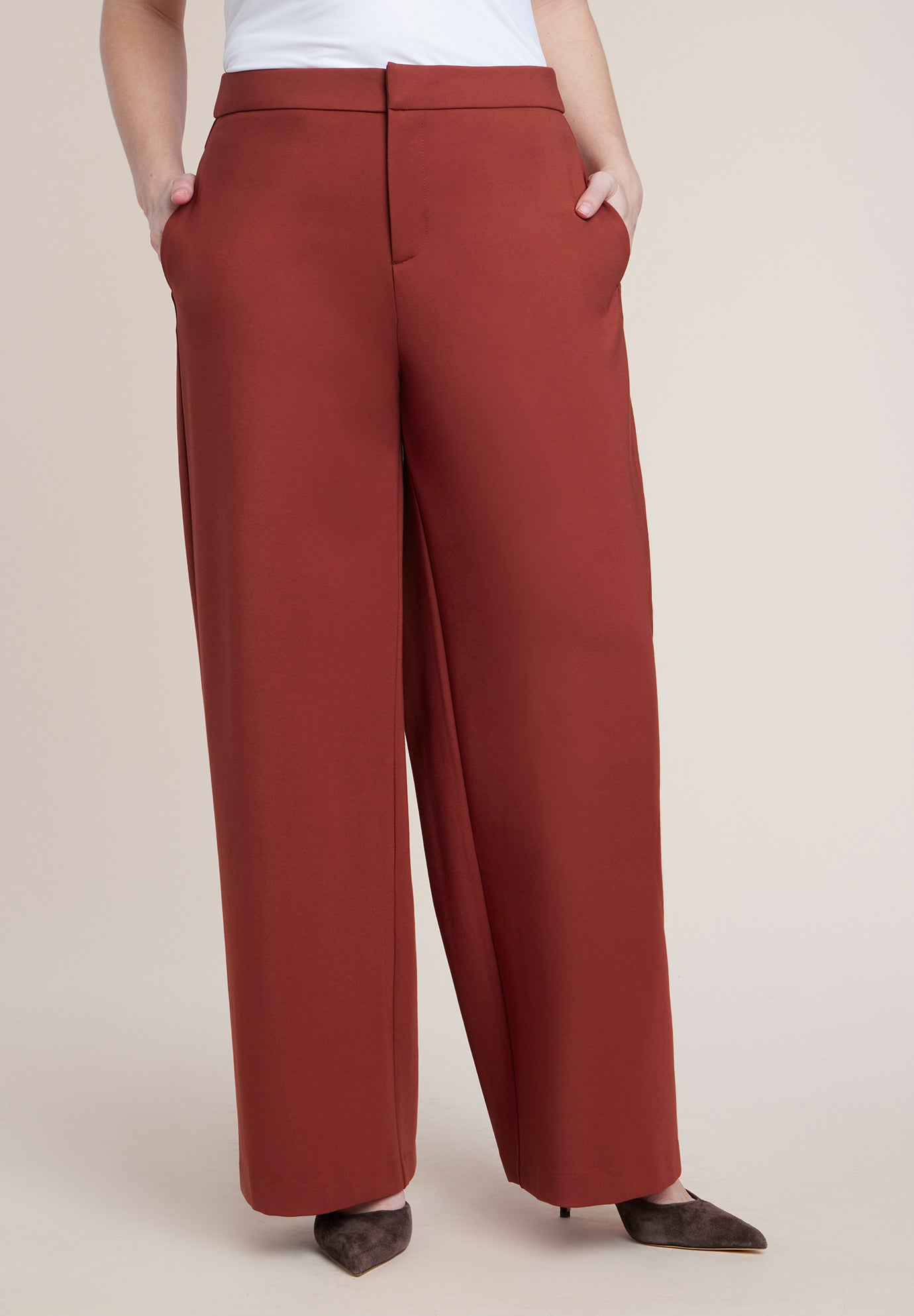The Ultimate Stretch Wide Leg Work Pant image number 1
