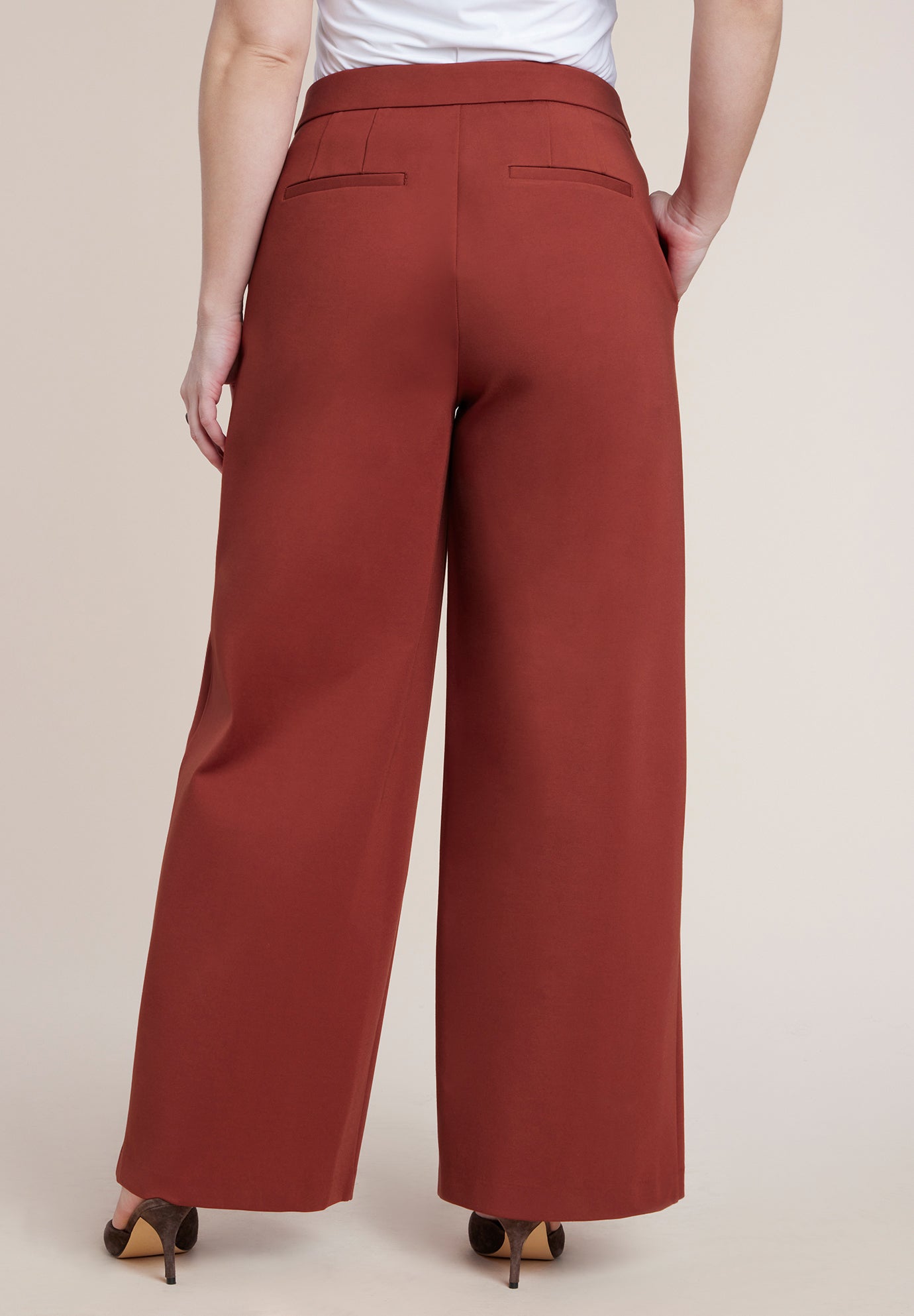 The Ultimate Stretch Wide Leg Work Pant image number 2