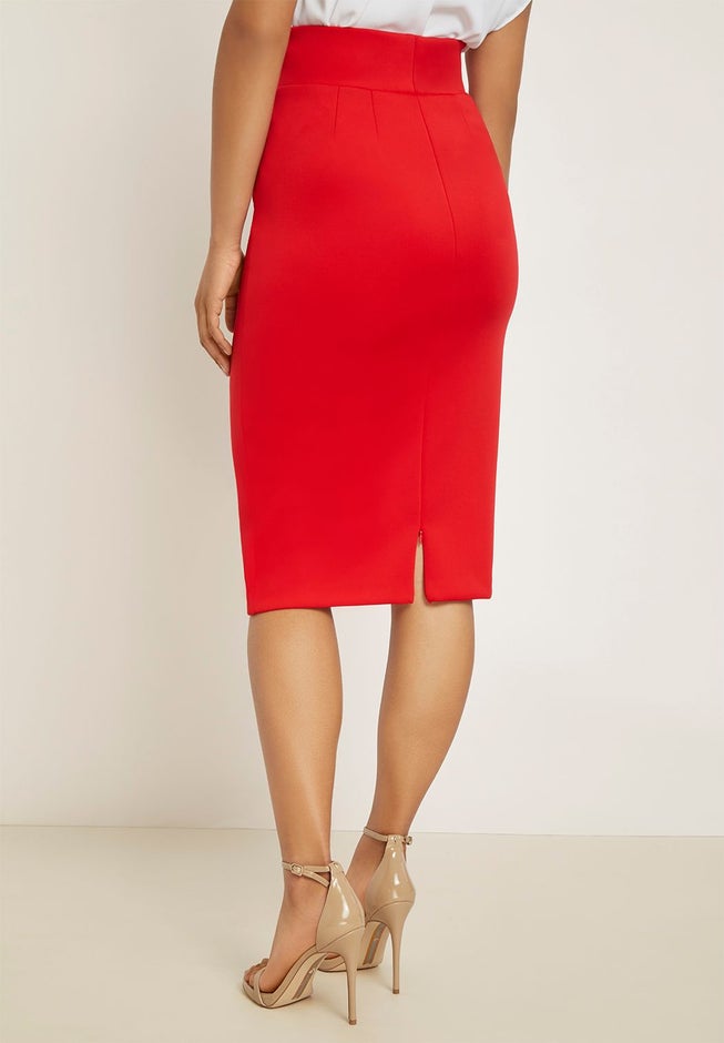 Neoprene Pencil Skirt image number 2