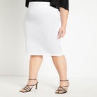 Neoprene Pencil Skirt image number null