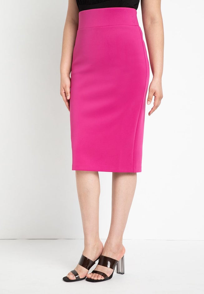 Neoprene Pencil Skirt image number 1