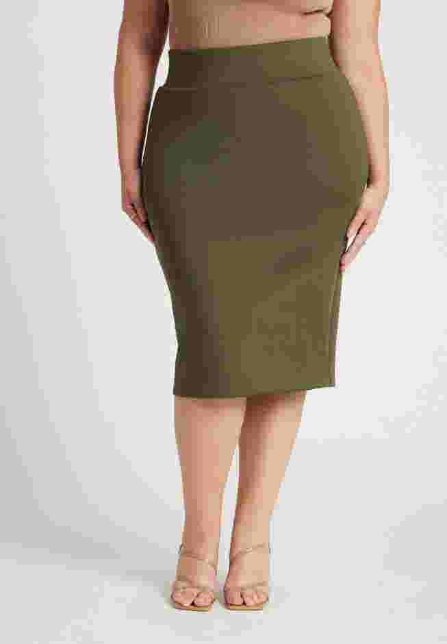 Neoprene Pencil Skirt image number 1