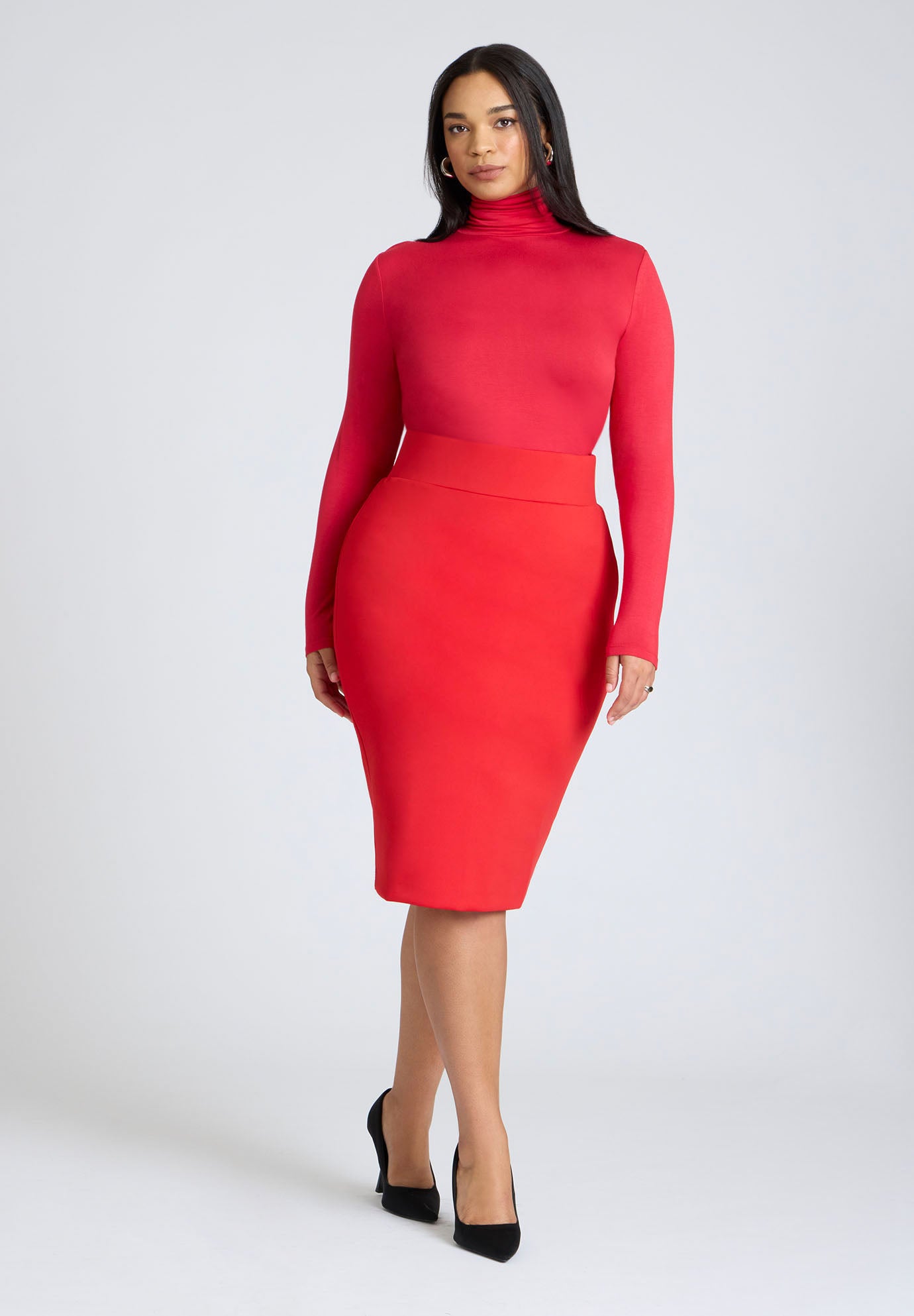 Neoprene Pencil Skirt image number 0