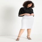 Neoprene Pencil Skirt image number null