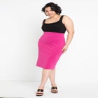 Neoprene Pencil Skirt image number null