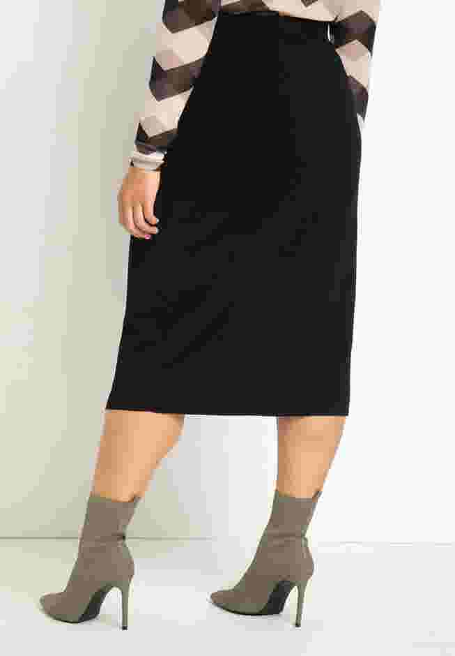 Tie Waist Midi Skirt image number 4