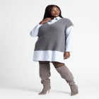 Twofer Shirt Dress image number null