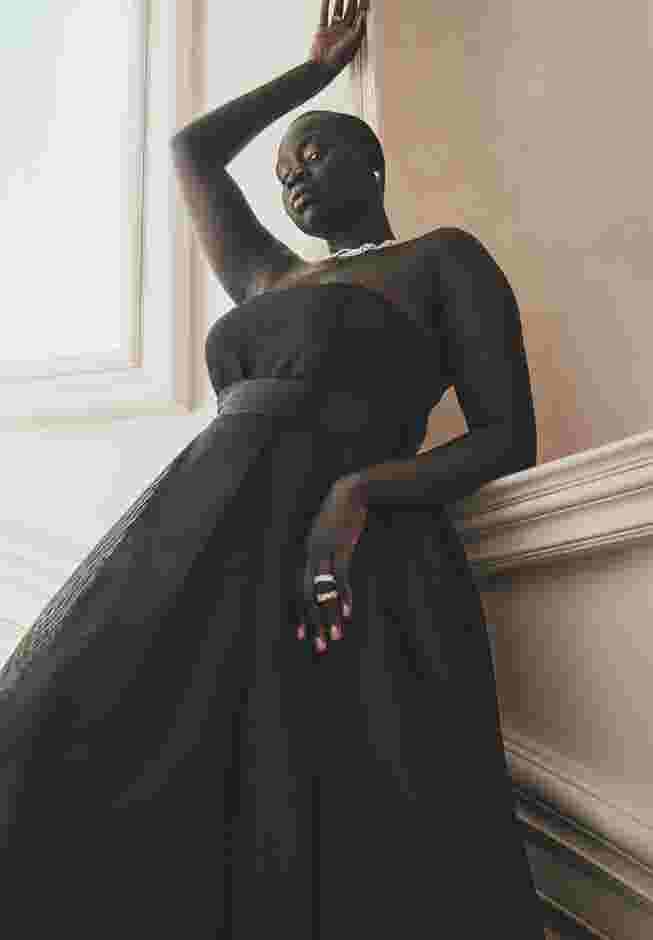 Strapless Crinoline Dress image number 1