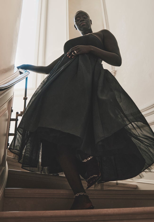 Strapless Crinoline Dress image number 0