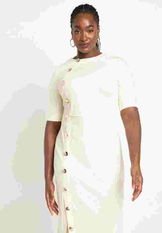 Button Front Workwear Dress image number 1
