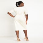 Button Front Workwear Dress image number null