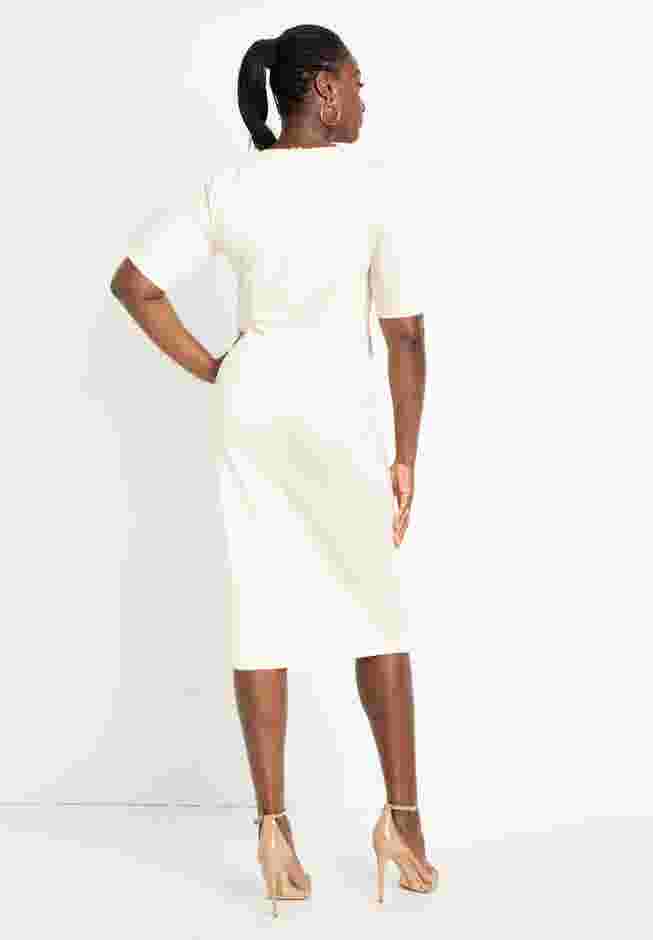 Button Front Workwear Dress image number 2