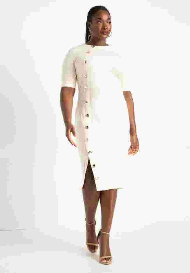 Button Front Workwear Dress image number 0