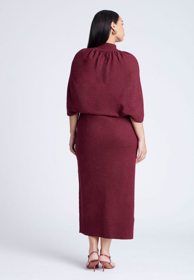 Sweater Cape Dress image number 1