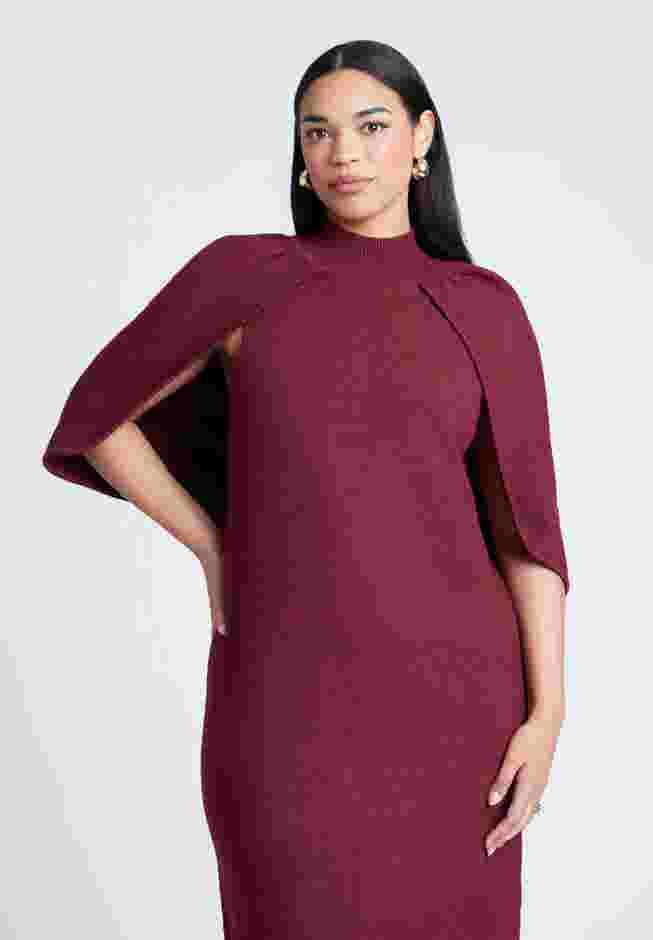 Sweater Cape Dress image number 2
