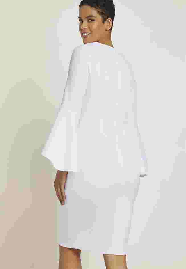 Flare Sleeve Scuba Dress image number 2