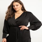 Satin Maxi Dress image number null