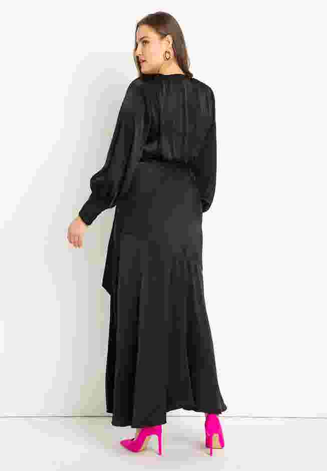Satin Maxi Dress image number 2