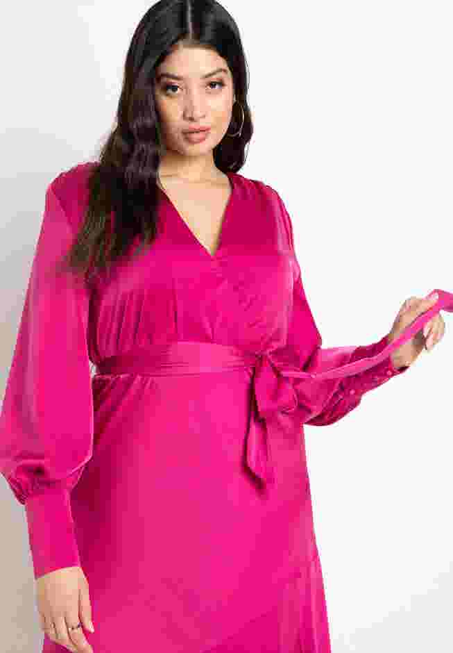 Satin Maxi Dress image number 1