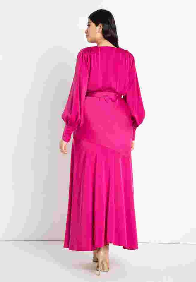 Satin Maxi Dress image number 2