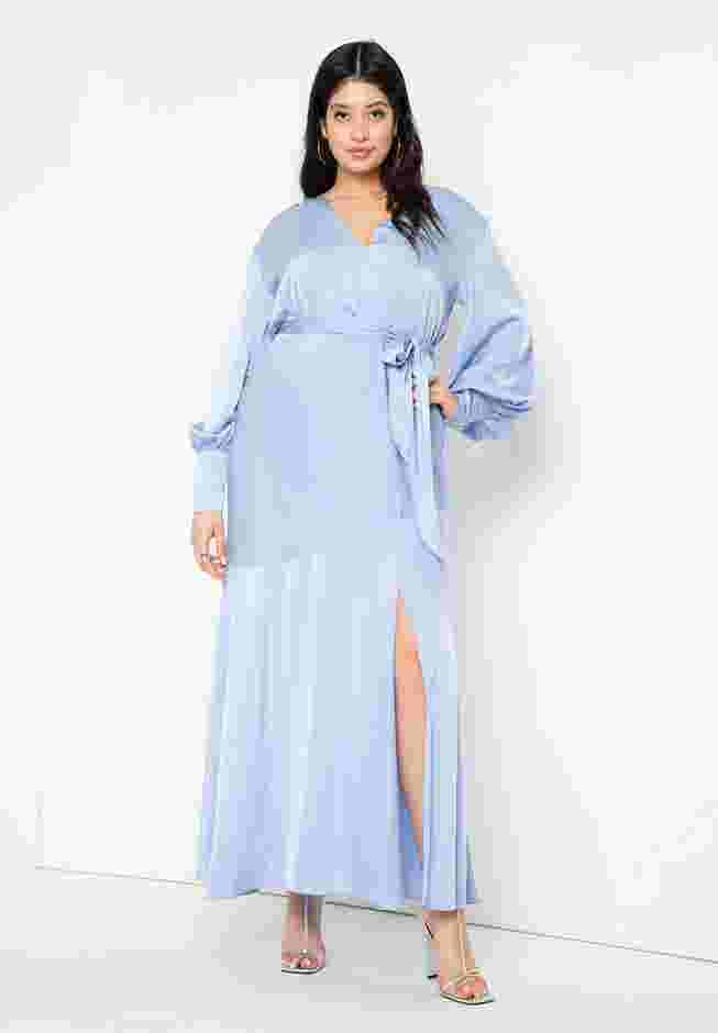 Satin Maxi Dress image number 1
