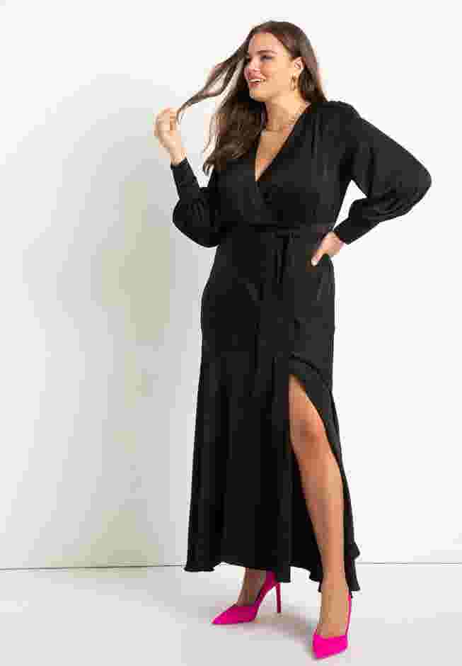 Satin Maxi Dress image number 0