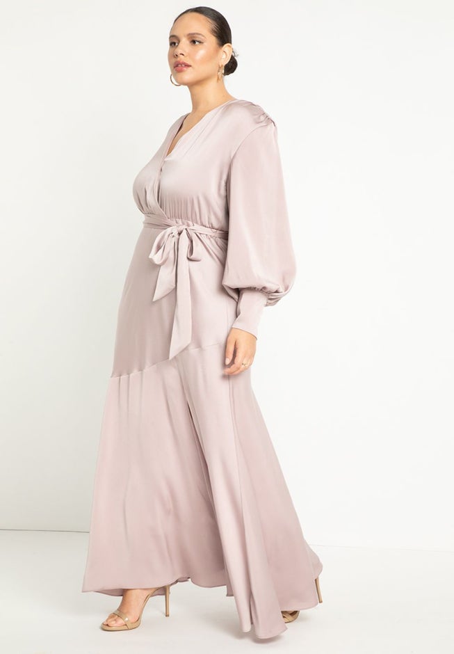 Satin Maxi Dress image number 0