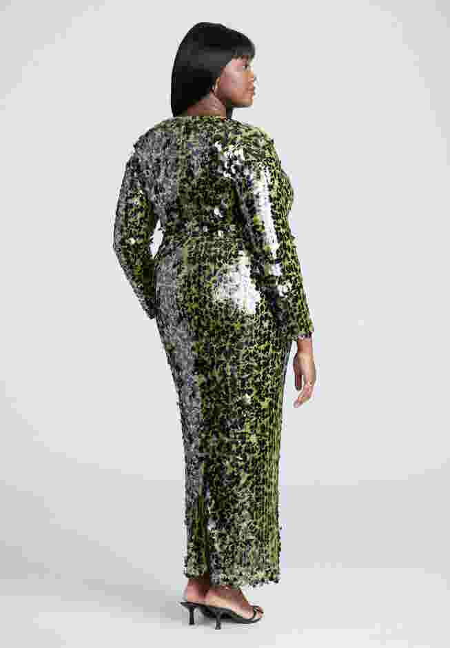 Paillette Sequin Maxi Dress image number 2