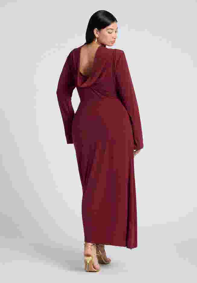 Cowl Back Asym Dress image number 1