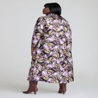 Draped High Neck Maxi Dress image number null