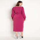 Cross Front Midi Dress image number null