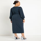 Cross Front Midi Dress image number null