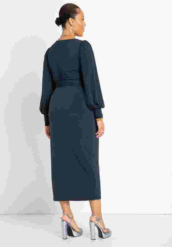 Cross Front Midi Dress image number 2