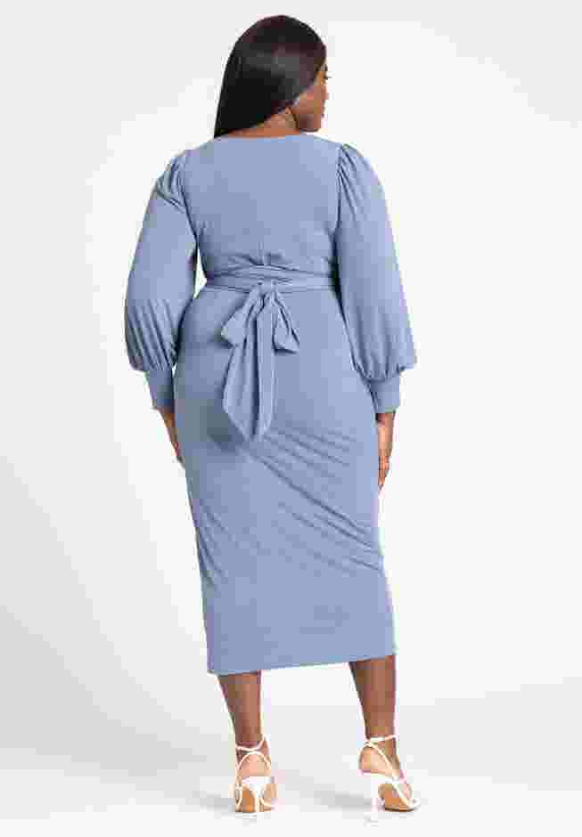 Cross Front Midi Dress image number 1