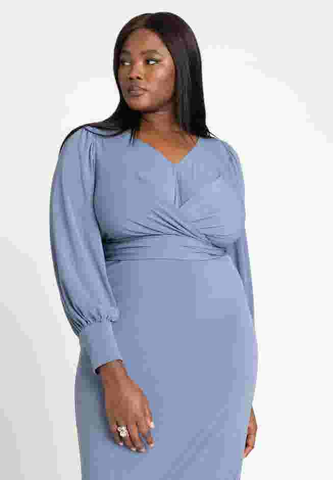 Cross Front Midi Dress image number 2