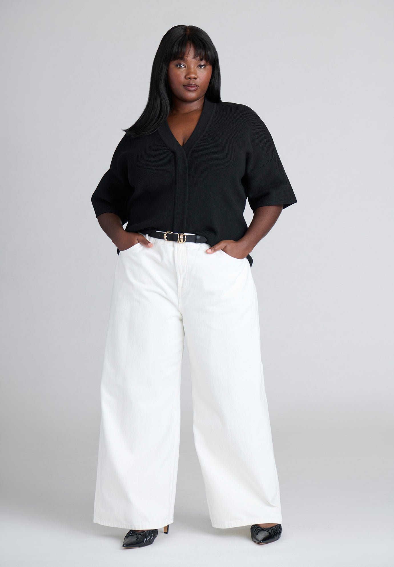 Wide Sleeve Sweater image number 2