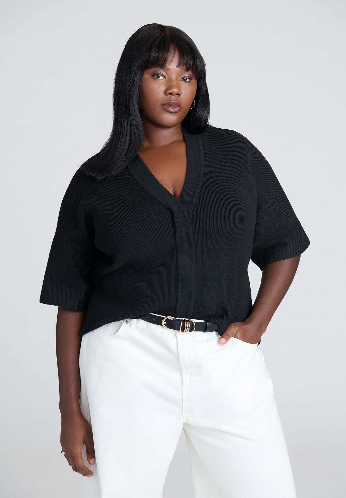 Wide Sleeve Sweater image number 0