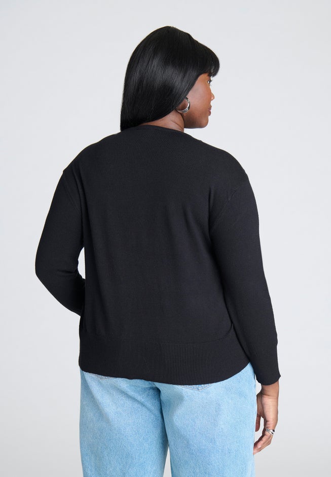 Double Sleeve Sweater image number null