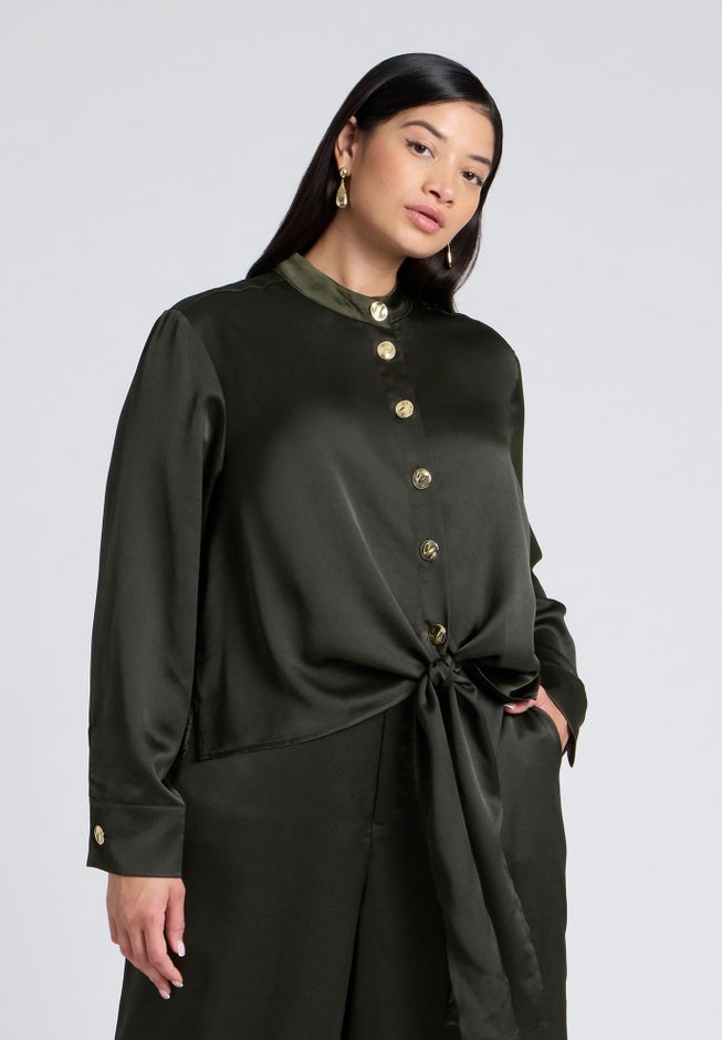 Waist Tie Top image number 1