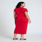 Sleeve Detail Sweater Dress image number null