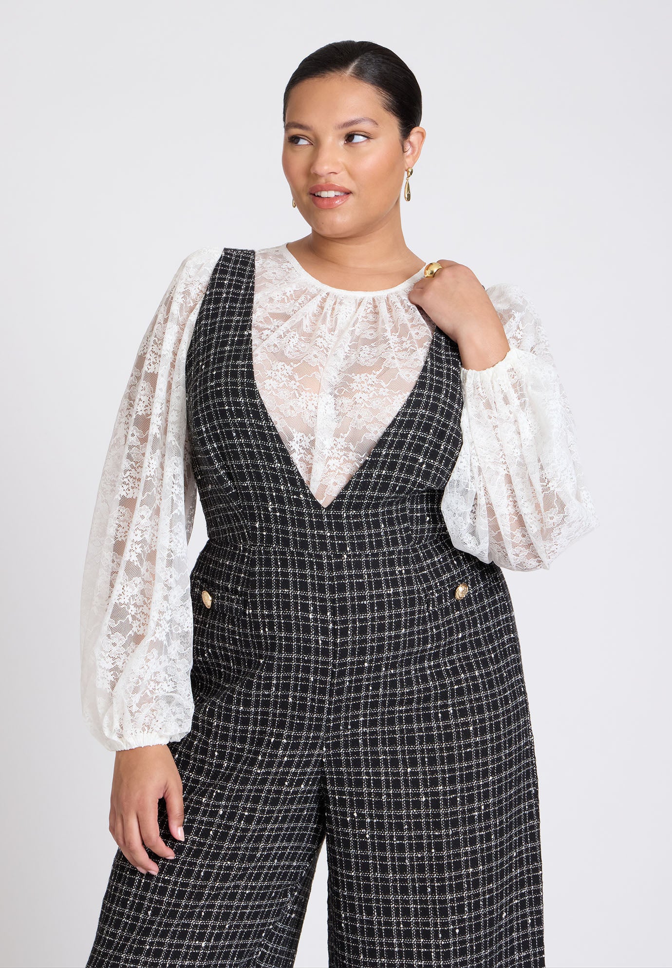 Tweed Jumpsuit image number 3
