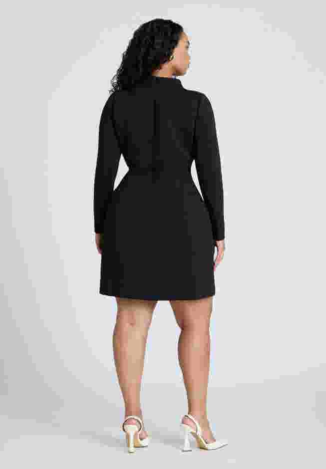 Mock Neck Mini Dress image number 1