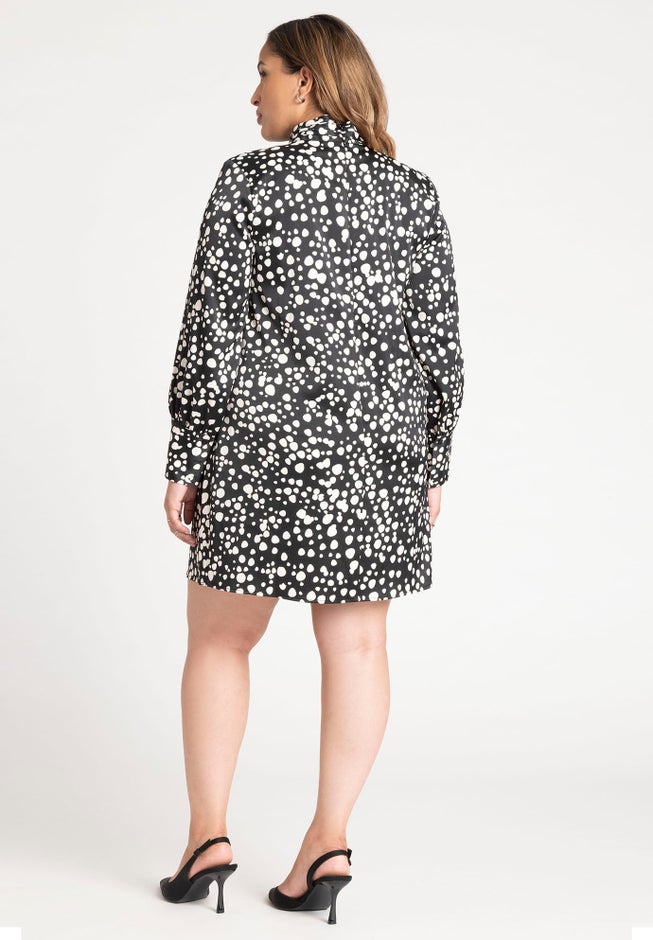 Bishop Sleeve Mini Dress image number 1